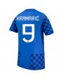 Kroatien Andrej Kramaric #9 Replika Borta Kläder VM 2026 Kortärmad